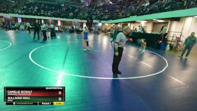 115 lbs Quarterfinal - Camille Schult, Immortal Athletics WC vs Sullivan Hall, Iowa