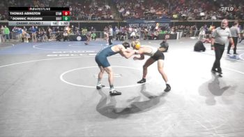 D 1 150 lbs Champ. Round 1 - Dominic Ruggieri, Southside vs Thomas Abington, St. Amant