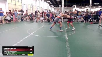 100 lbs Round 4 (6 Team) - Damian Manna, Rebellion vs Kayne Burkett, Mat Warriors Red