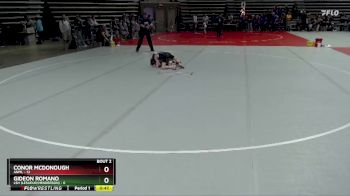 60 lbs Semis (4 Team) - Gideon Romano, LSH (LeSueur/Henderson) vs Conor McDonough, ANML