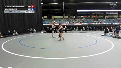 160 lbs Cons. Round 2 - Vida Boskovic, Southern Oregon vs Quilaztli Miguel-Lapham, Southern Oregon