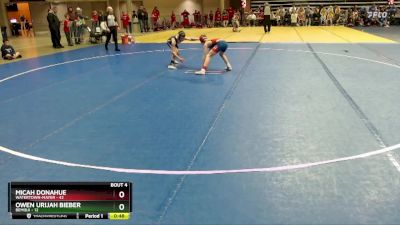 93 lbs Placement (4 Team) - Micah Donahue, Watertown-Mayer vs Owen Urijah Bieber, Bemidji