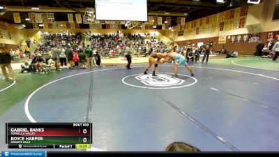 182 lbs Cons. Round 2 - Royce Harper, Granite Hills vs Gabriel Banks, Temecula Valley