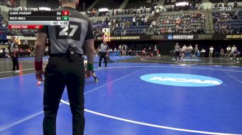 165 lbs Prelim - Nick Bell, NYU vs Cade Parent, Roanoke