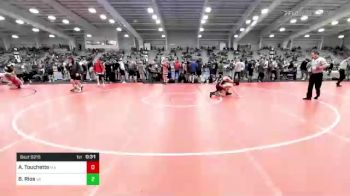 106 lbs Consi Of 16 #1 - Anthony Touchette, MA vs Bryson Rios, VA