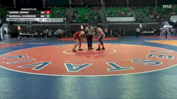 1A-4A 215 Champ. Round 1 - Gabriel Awwad, Deshler vs Marshall Schreeder, Randolph