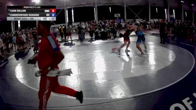 190 lbs Champ. Round 2 - Liam Dillon, Old Hickory Wrestling Club vs Christopher Soeder, Seasons Freestyle Club