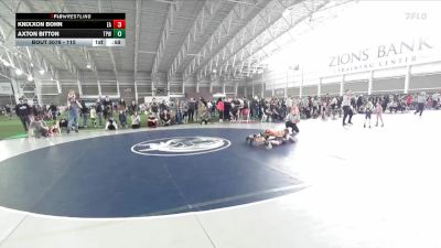 115 lbs Quarterfinal - Axton Bitton, Team Prestige Wrestling vs Knixxon Bohn, Emery Allstars