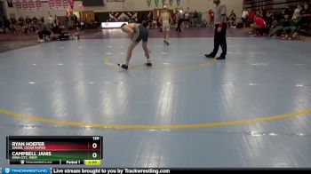 120 lbs Cons. Round 3 - Campbell Janis, Iowa City, West vs Ryan Hoefer, Xavier, Cedar Rapids