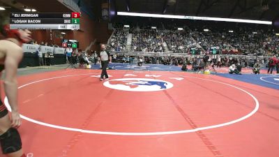 2A-113 lbs 5th Place Match - Eli Jernigan, Kemmerer vs Logan Bacon, Shoshoni