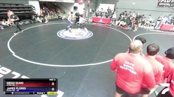 285 lbs Round 4 (16 Team) - Diego Nuno, KTWA-GR vs James Flores, OCWA-GR