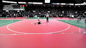 110 lbs Champ. Round 1 - John Bremke, EWC3 vs Bennett Howe, LCW3