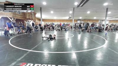 52 lbs Consi Of 8 #2 - Crossley Bigelow, North Hampton vs Denver Thompson, Shamokin