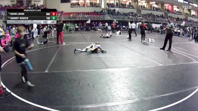 56 lbs Cons. Round 4 - Henry Kohtz, The Best Wrestler vs John Lehn, Nebraska Wrestling Academy