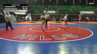 1A-4A 113 Cons. Round 1 - Charles Nastally, Piedmont vs Landon Burton, Alabama School Of Cyber Technology And Engineering