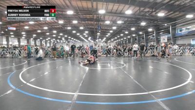 86 lbs Round 2 (10:45 Saturday) - Aubrey Kokinda, POWA vs Freyda Nelson, Minnesota Funky Singlets