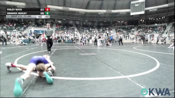 73 lbs Round Of 16 - Finley Boyd, Standfast vs Hendrix Henley, Chickasha Youth Wrestling