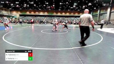 149 lbs Round Of 32 - Noah Tolentino, Oregon State vs Jayson Victoria, Cal Poly Humbolt