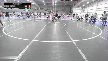 195 lbs Rr Rnd 3 - Brock Sexton, CKWA vs Zeshawn Williams, Freakztyle Wrecking Crew