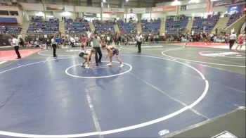 106 lbs Round Of 16 - Riley Bishop, GI Grapplers vs Blake Hawkins, Bear Cave WC