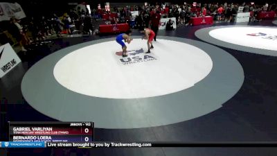 152 lbs Cons. Round 1 - Gabriel Varliyan, Titan Mercury Wrestling Club (TMWC) vs Bernardo Loera, Independence High School Wrestling