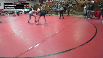 190 lbs 1st Place Match - Matthew Hsu, Palisades vs Caden Lawson, El Dorado