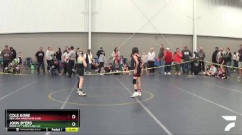 58 lbs Champ. Round 1 - John Byers, River City Wrestling LLC vs Cole Gore, Red Lion Wrestling Club