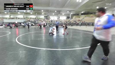 91 lbs Cons. Round 2 - Annabelle Ireland Bailey, Warefare Wrestling vs Sadie Swisher, Higher Calling Wrestling
