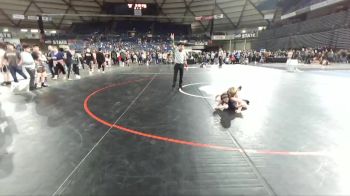 83 lbs Champ. Round 1 - Layne Swift, Thunder Mountain Wrestling Club vs Carter Cudd, Clark County Youth Wrestling