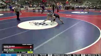 124 lbs Champ. Round 2 - Katie Palmer, Fayetteville vs Riley Allen, Maumelle Charter