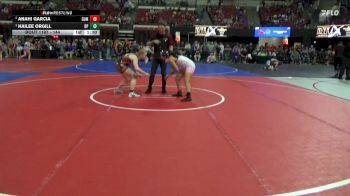 144 lbs Semifinal - Hailee Orgill, Deer Park vs Anahi Garcia, Moses Lake Wrestling Club