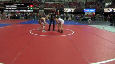 144 lbs Semifinal - Hailee Orgill, Deer Park vs Anahi Garcia, Moses Lake Wrestling Club