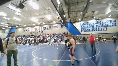 116 lbs Quarterfinal - Nox Obrien, Wasatch Wrestling Club vs Mark Jenkins, Grantsville Wrestling Club
