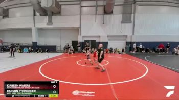 41 lbs Cons. Semi - Kiabeth Waters, El Paso Enforcers Wrestling Club vs Carson Steinocher, Katy Area Wrestling Club