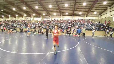 120 lbs 5th Place Match - Aaron Klein, CA vs Hayden Eardley, WY