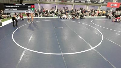 16U Boys - 157 lbs Champ. Round 1 - Lane Gudenkauf, McDominate Training Center vs Joseph Stimac, Antigo Wrestling Club