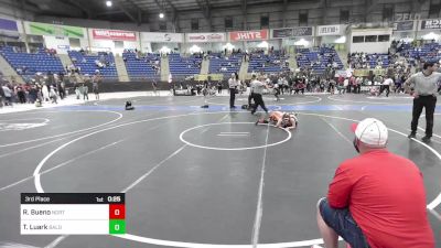 3rd Place - Rhiannon Bueno, Northglenn Youth WC vs Tate Luark, Bald Eagle WC