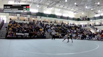 126 lbs 2nd Wrestleback (16 Team) - DaMarion Zanders, Ware County vs J.D. Ginn, Cambridge