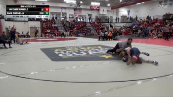 150 lbs Semifinal - Zain Donnelly, Davenport North vs Javonte Randle, Davenport Central
