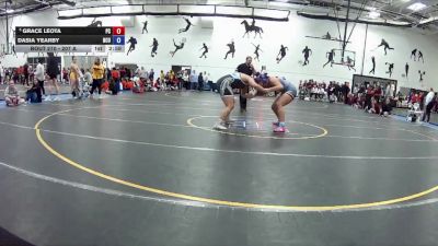 207 A Champ. Round 1 - Grace Leota, Presbyterian College vs Dasia Yearby, North Central University