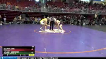 195 lbs Round 1 (3 Team) - Jayson Bottorff, Papillion-La Vista vs Liam Blaser, Columbus