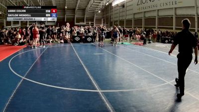 88 lbs Cons. Round 5 - Ayden Ortiz, Colorado vs Pierce Maki, Wyoming