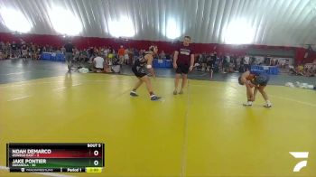 150 lbs Round 3 (4 Team) - Jake Pontier, Indianola vs Noah DeMarco, Oswego East