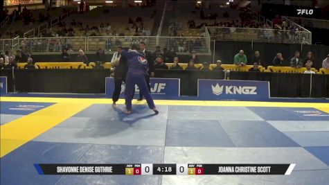 Joanna Christine Scott vs Shavonne Denise Guthrie 2025 Pan Jiu Jitsu IBJJF Championship