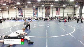 160 lbs Consi Of 8 #2 - Elliott Humphries, MA vs Landen Johnson, OH