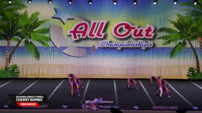 Elevated Cheer & Tumble - CHERRY BOMBS [2025 Mini Novice Day 1] 2025 Splash Bash