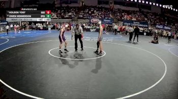 D 3 113 lbs Cons. Round 3 - Kolson Yost, Rosepine vs Owen Kennerson, Opelousas Catholic