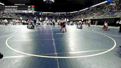 160 lbs Round Of 32 - Nolan Harmon, Mifflin County vs Charles Kelly, Colonial