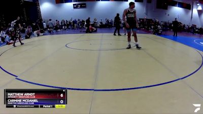 150 lbs Semifinal - Matthew Arndt, Integrity Wrestling Club vs Carmine McDaniel, Invictus Wrestling Club