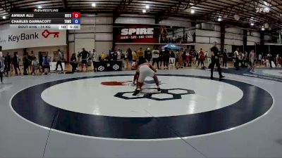 74 kg Cons. Round 5 - Anwar Alli, CLT Regional Training Center vs Charles Darracott, Tar Heel Wrestling Club